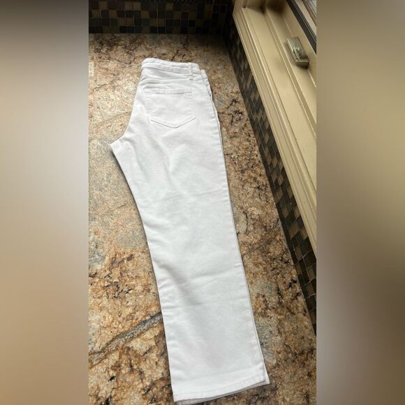 Ella Moss White High Waist Straight Jean - Picture 5 of 8